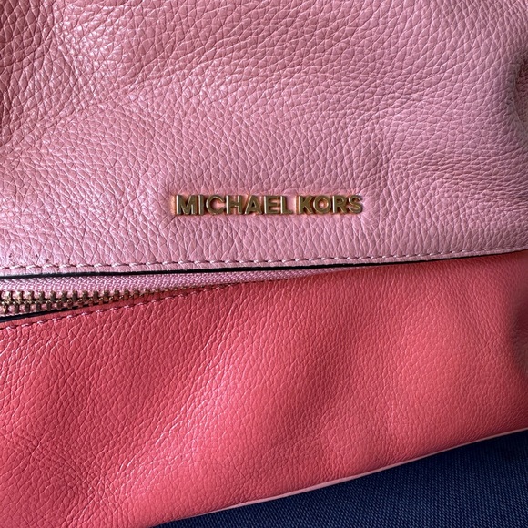 Michael Kors Leather Zip Backpack - Picture 2 of 8